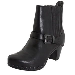 Dansko Rhianna Leather black boots 39